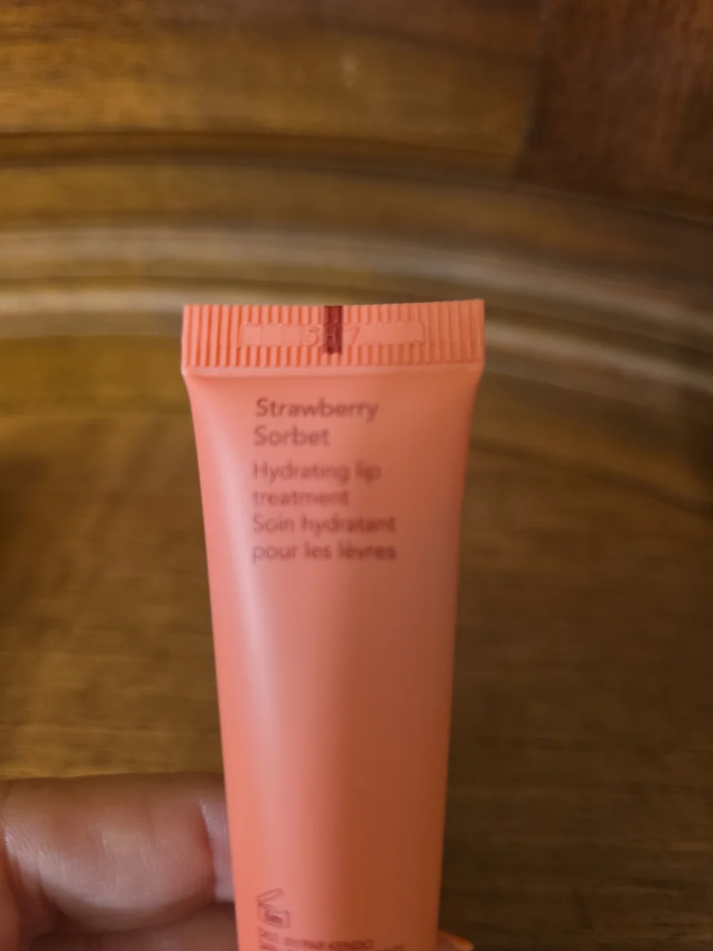 Ole Henriksen Pout Preserve Peptide Lip Treatment, Strawberry Sorbet, .4oz--NIB
